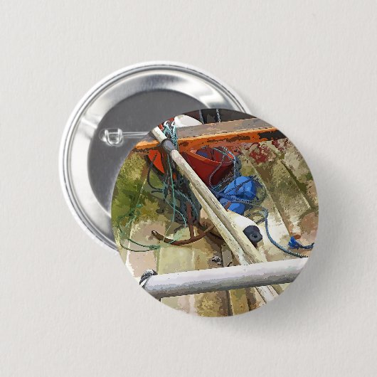 ボート 缶バッジ (正面&裏面)