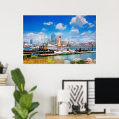 ボート – Balitimore, MD – スチームタグボルチモア1906 ポスター (ホームオフィス)