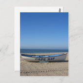 ボート* Cape May、NJ ポストカード (正面/裏面)