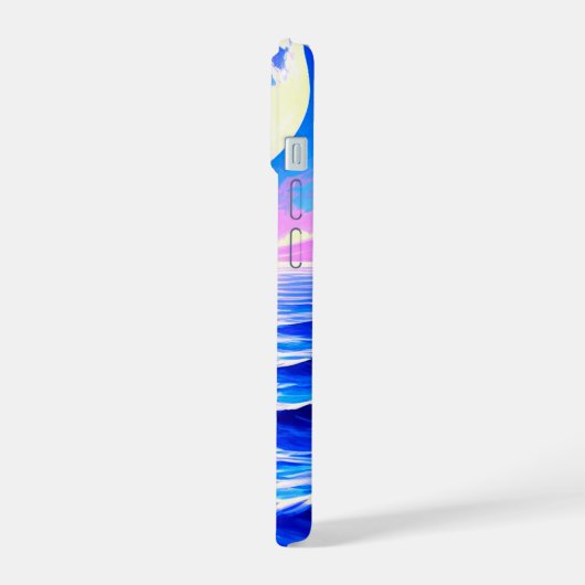 ボート iPhone 16ケース (左側面)