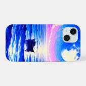 ボート iPhone 16ケース (裏面横)