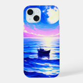 ボート iPhone 16ケース (裏面)