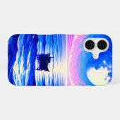 ボート iPhone 16ケース (裏面横)