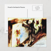 ボードのはがきに固定 ポストカード (正面/裏面)