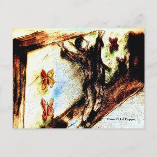 ボードのはがきに固定 ポストカード (正面)