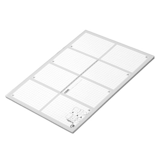 ボードのゲームのスコアシートのブックレットを作成するメモ帳 ノートパッド (アングル)