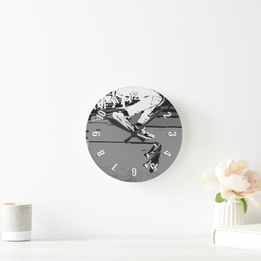 ボードの反転 – Skateboarder Round Clock ラウンド壁時計 (ホーム)