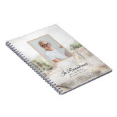 ボードウォークからビーチ葬儀記念ゲストブック ノートブック (右側)