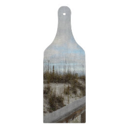 ボードウォークからビーチ カッティングボード