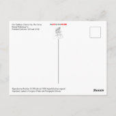 ボードウォークの車椅子 ポストカード (裏面)