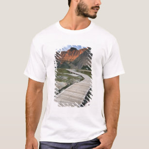 ボードウォークインウォータートン氷河国際的 Tシャツ