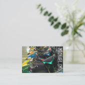 ボードウォークカーニバルバンパーカーズアミューズメントパークおもしろい 名刺 (スタンド正面)