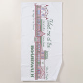 ボードウォークタオル ビーチタオル (正面)