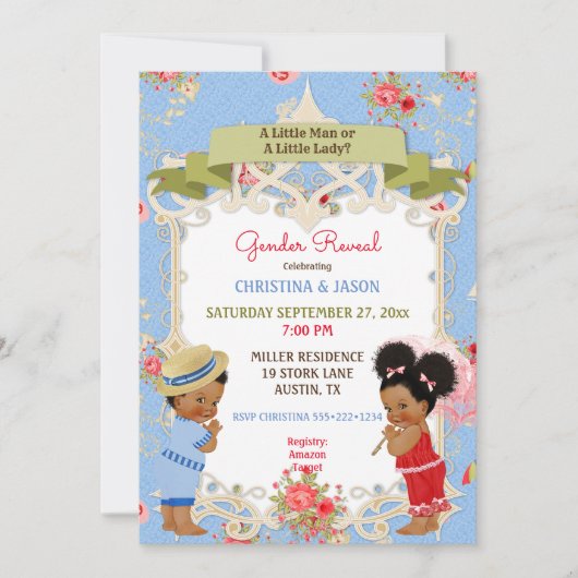 ボードウォークビクトリアナビーチサマージェンダーリビール 招待状 (正面)