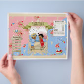 ボードウォークビクトリアナビーチジェンダーがチップバッグを明らかにする チラシ (手)