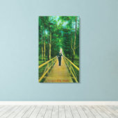 ボードウォークビューアットザプレシディオ キャンバスプリント (インサイチュ (ウッドフロア))