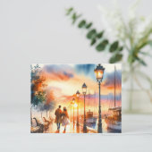 ボードウォーク散策 ポストカード (スタンド正面)