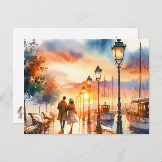 ボードウォーク散策 ポストカード (正面/裏面)