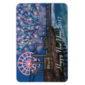 ボードウォーク花火のお正月 マグネット (縦)