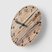 ボードウォーク ラウンド壁時計 (傾斜)