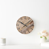 ボードウォーク ラウンド壁時計 (ホーム)