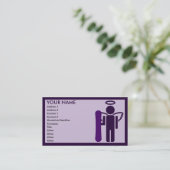 ボードエンジェル: 名刺 (スタンド正面)