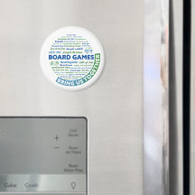 ボードゲームで磁石を一緒に