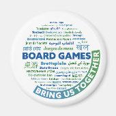 ボードゲームで磁石を一緒に マグネット (正面)