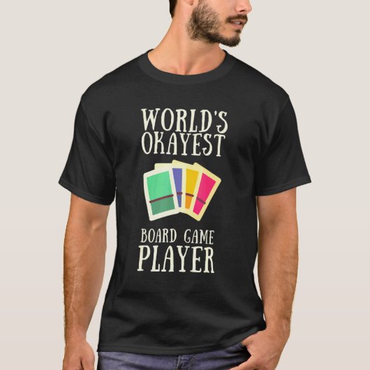 ボードゲームとテーブルゲームのゲーマー Tシャツ (正面)