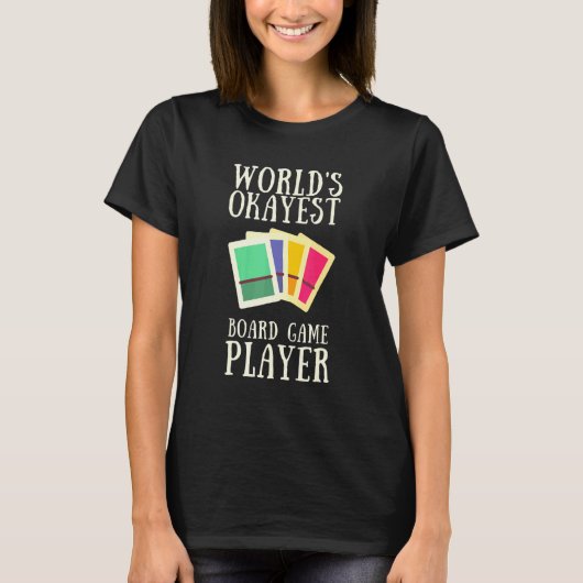 ボードゲームとテーブルゲームのゲーマー Tシャツ (正面)
