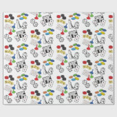 ボードゲームとワードゲーム ラッピングペーパー (フラット)