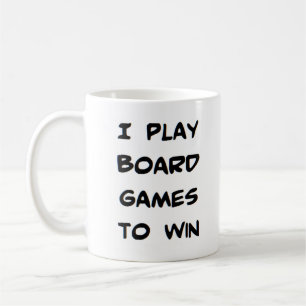 ボードゲームの勝者 コーヒーマグカップ