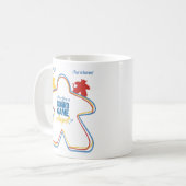 ボードゲームの天使か?マグ コーヒーマグカップ (正面左)