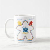 ボードゲームの天使か?マグ コーヒーマグカップ (左)