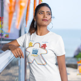 ボードゲームの天使か？女性のシャツ Tシャツ