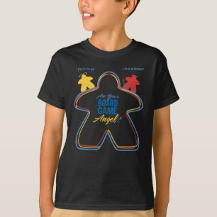 ボードゲームの天使か？男の子シャツ Tシャツ