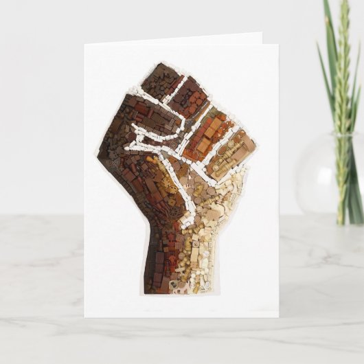 ボードゲームの駒が拳カードに抗議 シーズンカード (正面)