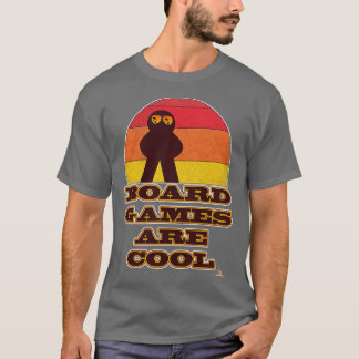 ボードゲームはクールおもしろいの愚か者 Tシャツ