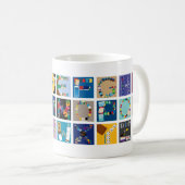 ボードゲームアルファベットマグ コーヒーマグカップ (正面右)