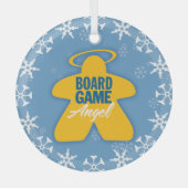 ボードゲームエンジェルロゴガラスオーナメント ガラスオーナメント (正面)