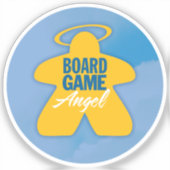 ボードゲームエンジェルロゴビニールステッカー シール (正面)