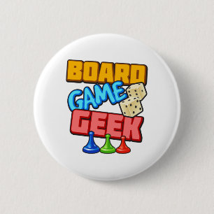 ボードゲームギーク 缶バッジ