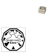 ボードゲームクルーウッドアートスタンプ ラバースタンプ (押印)