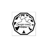 ボードゲームクルーウッドアートスタンプ ラバースタンプ (インプリント)