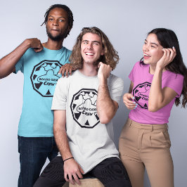 ボードゲームクルーブラックフレームメンズシャツ Tシャツ