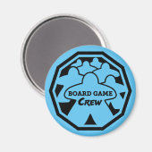 ボードゲームクルー黒枠磁石 マグネット (正面/裏面)