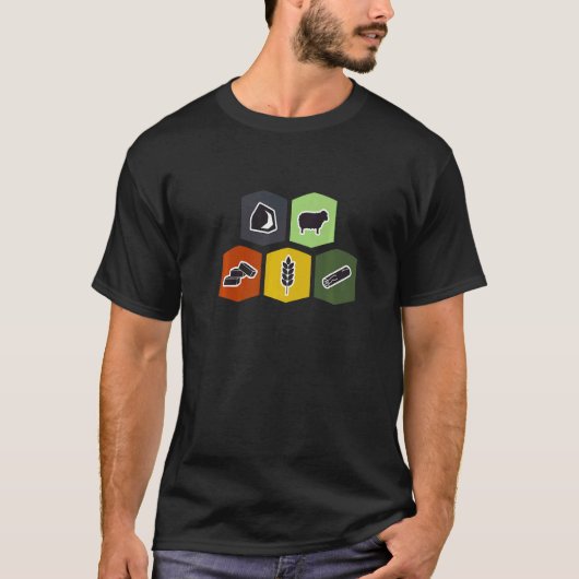 ボードゲームシープブリック Tシャツ (正面)