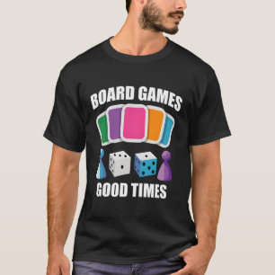 ボードゲームタイムズテーブルトップボードゲーム Tシャツ
