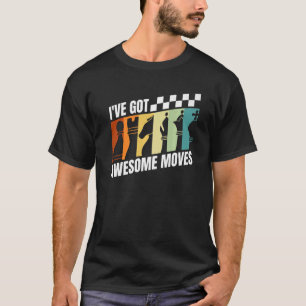 ボードゲームチェックメイトチェス選手グランドマスタッシュ Tシャツ