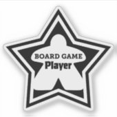ボードゲームプレーヤービニールステッカー シール (正面)